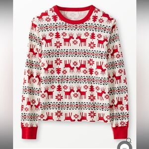 Hanna Andersson Dear Deer pajama set adult large